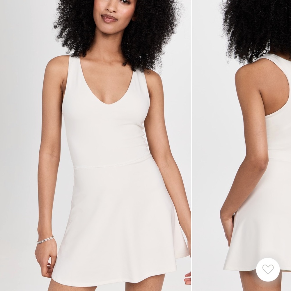 Reformation Naomi Ecomove Active Dress - Size Small - White